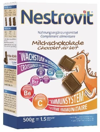 NESTROVIT Milch Schokolade NEW 500 g