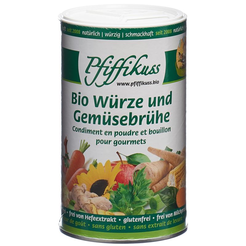 PFIFFIKUSS Gourmet Streuwürze Gemüsebrüh Bio 250 g