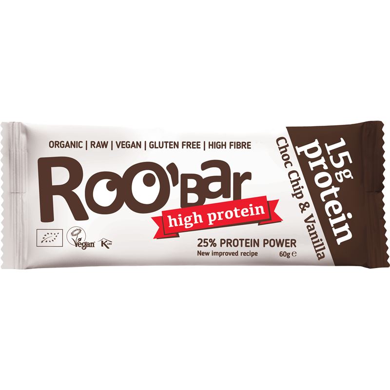 ROOBAR Protein-Riegel Choco Chip 60 g