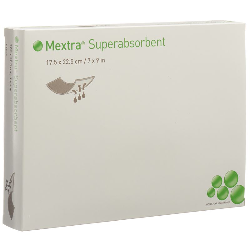 MEXTRA Superabsorbent 17.5x22.5 cm 10 Stk