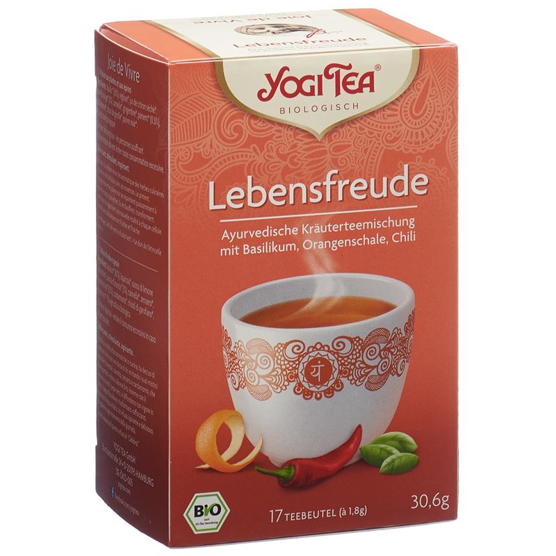 YOGI TEA Lebensfreude Tee 17 Btl 1.8 g