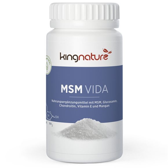 KINGNATURE MSM Vida Kaps 860 mg Ds 60 Stk
