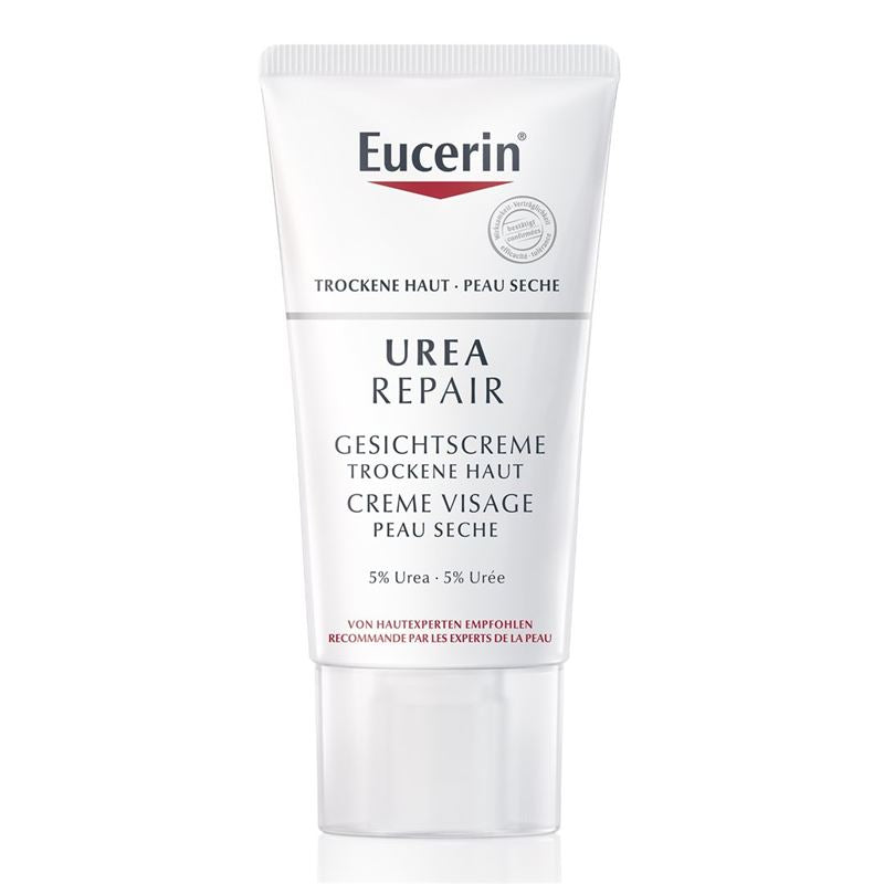 EUCERIN Hautglättende Gesichtscreme 5 % Urea 50 ml