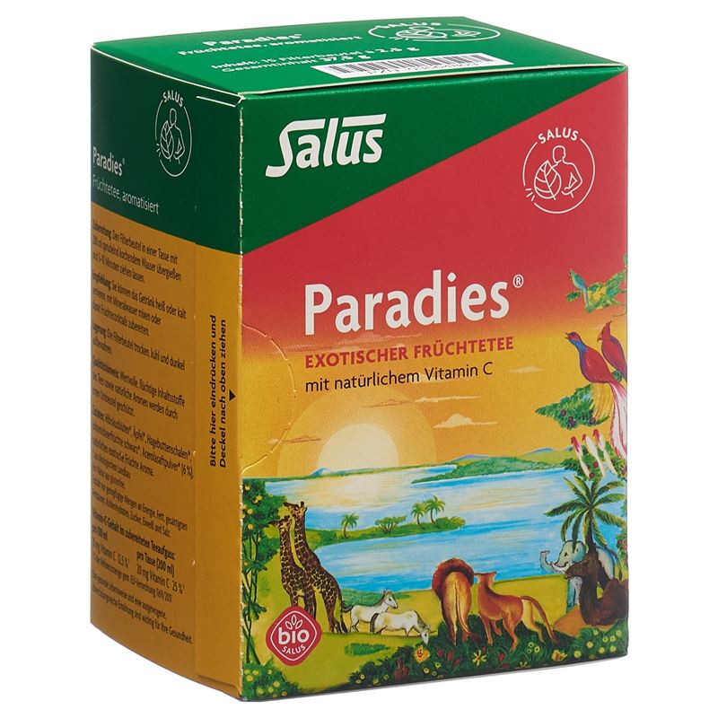 SALUS Paradies Früchtetee mit Vit C Bio Btl 15 Stk