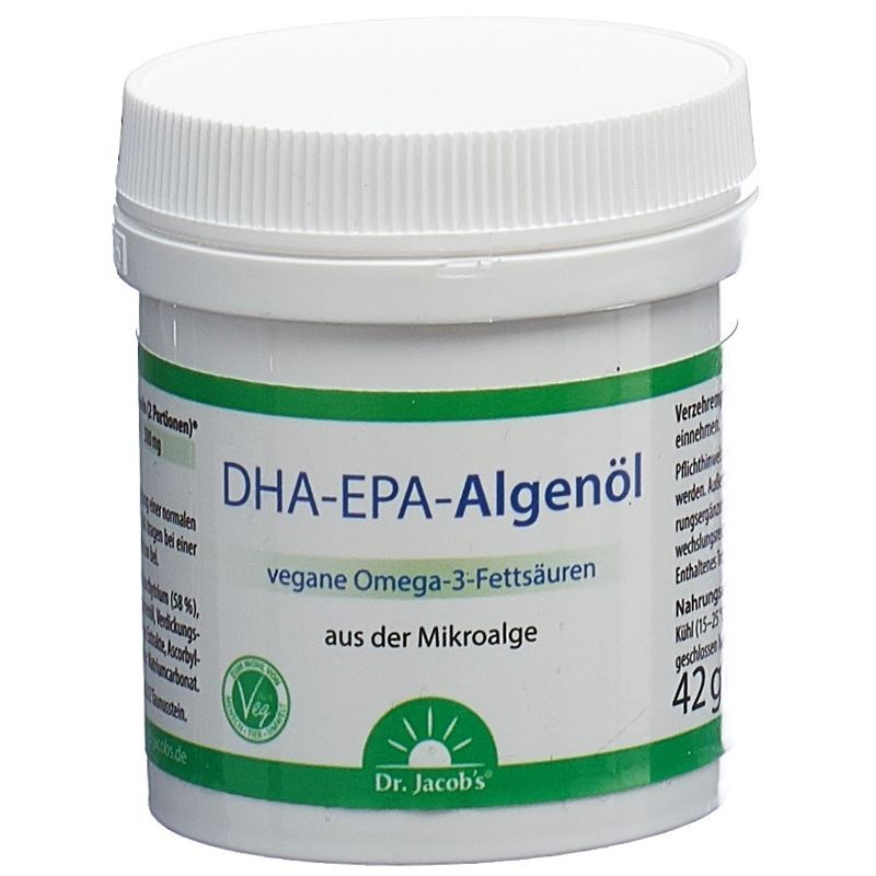 DR. JACOB'S DHA-EPA-Algenöl Kaps Ds 60 Stk