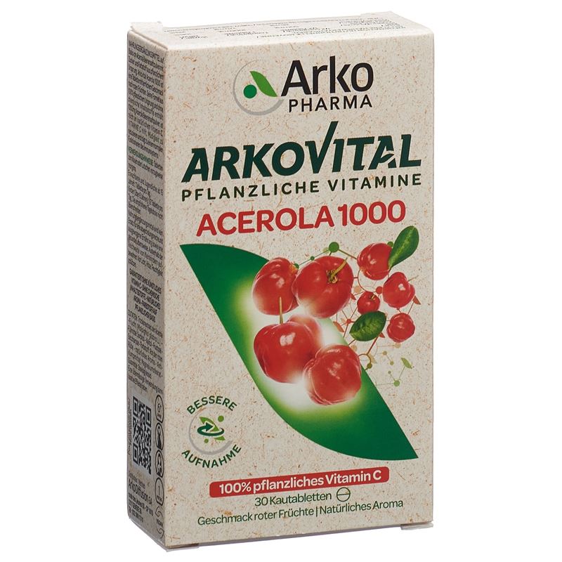 ARKOVITAL Acerola Arko Tabl 1000 mg 30 Stk