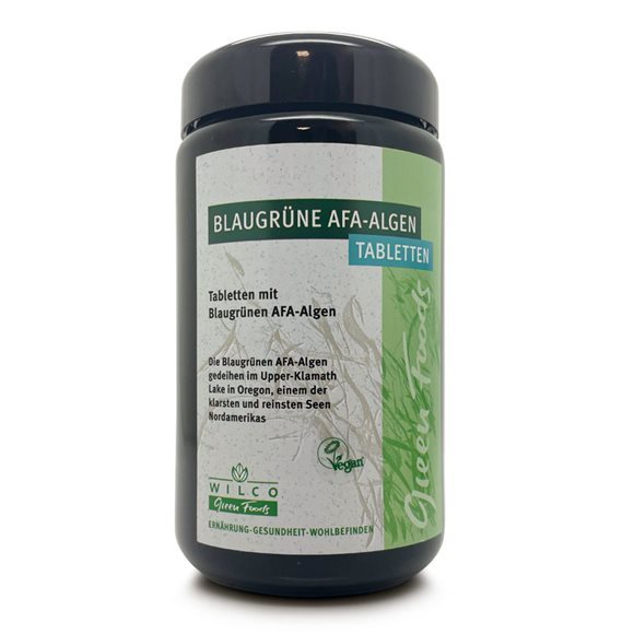 AFA Blaugrüne Algen Tabl 400 mg Glas 600 Stk