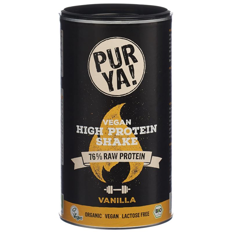 PURYA! Vegan High Protein Shake Vani Bio Ds 550 g