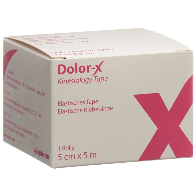 DOLOR-X Kinesiology Tape 5cmx5m pink