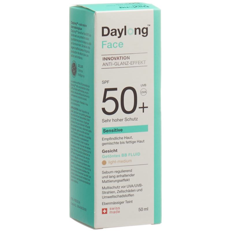 DAYLONG Sensitive Face Getön BB Fluid SPF50+ 50 ml