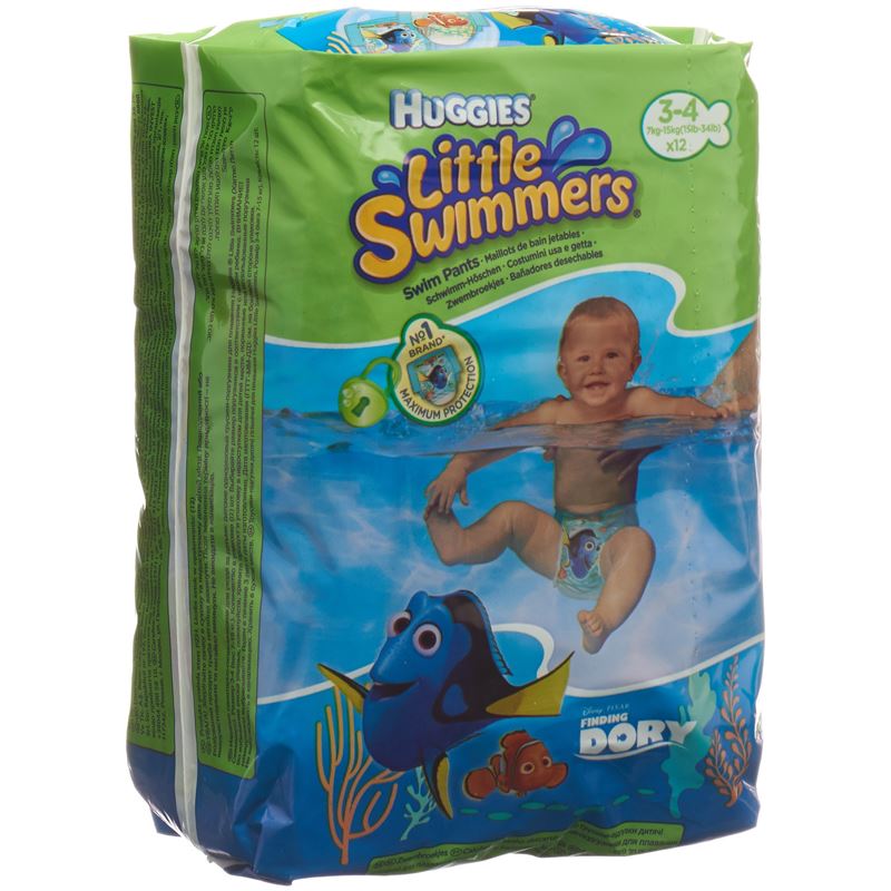 HUGGIES Little Swimmers Windel Gr3-4 12 Stk