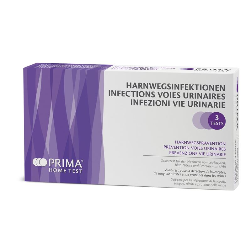 PRIMA HOME TEST Test für Harnwegsinfektionen 3 Stk