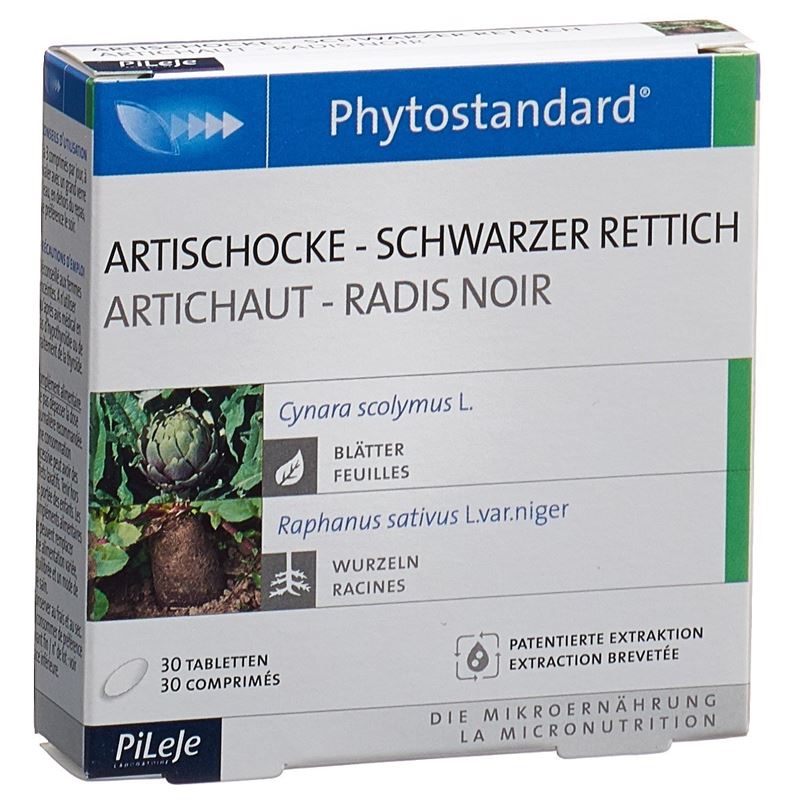 PHYTOSTANDARD Artischocke-Schw Rettich Tabl 30 Stk