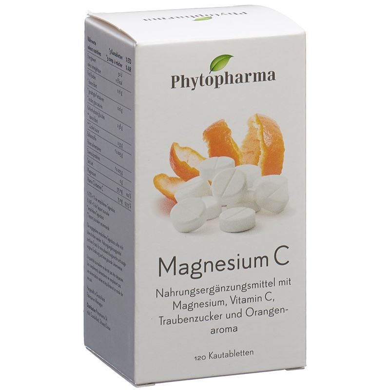 PHYTOPHARMA Magnesium C Kautabl 120 Stk