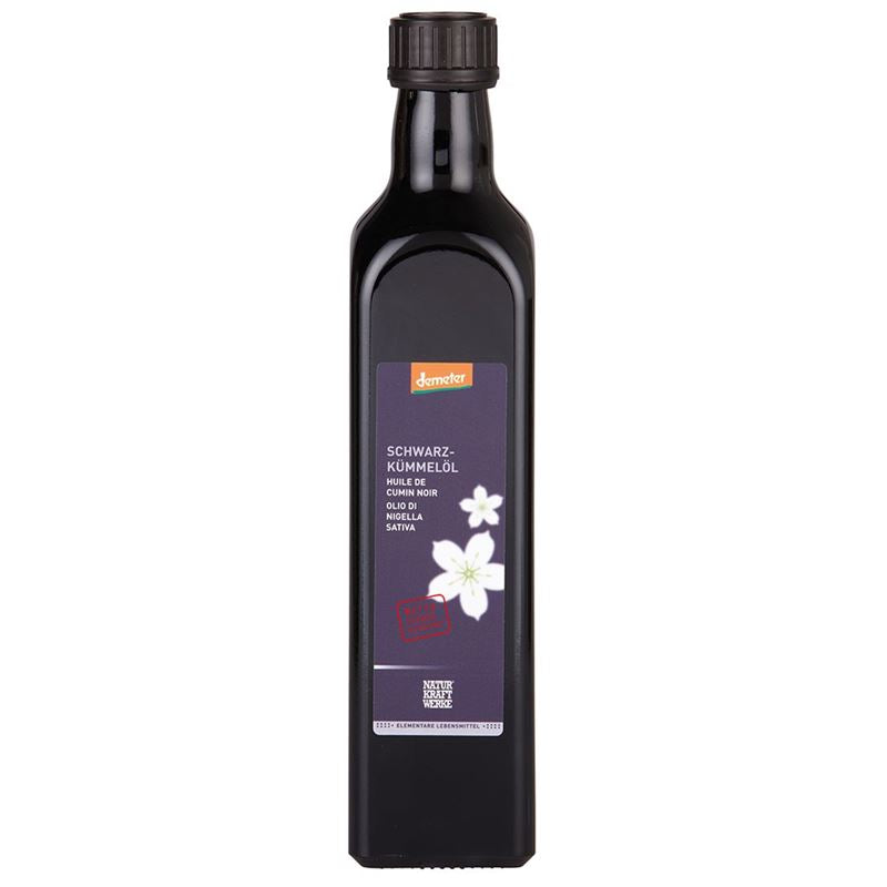 NATURKRAFTWERKE Schwarzkümmelöl Demeter 500 ml