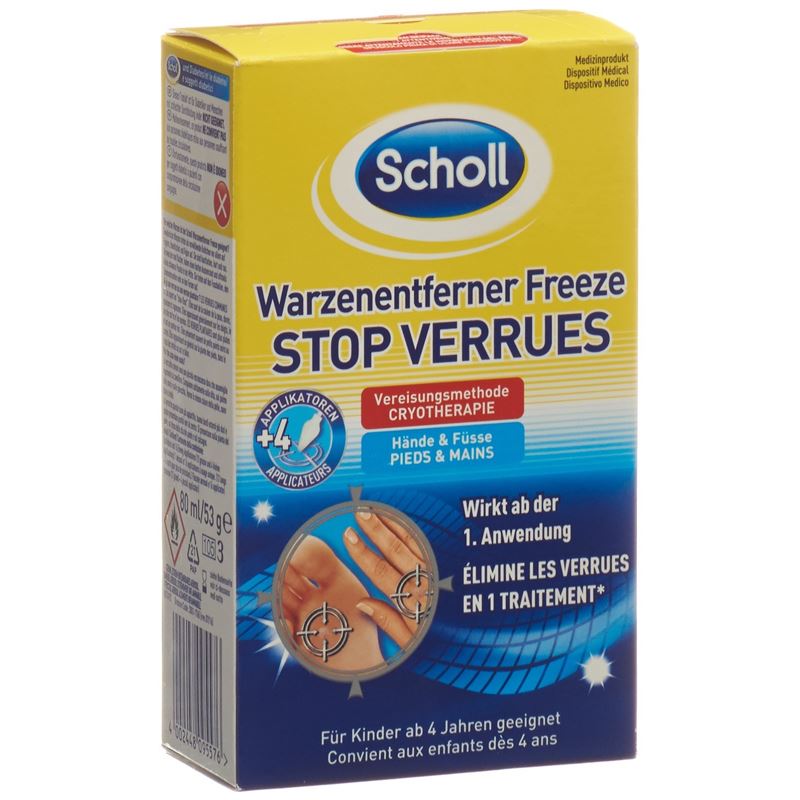 SCHOLL Freeze Warzenentferner Spr 80 ml