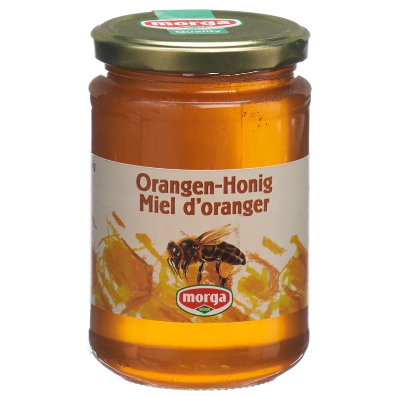 MORGA Orangen Honig Glas 500 g