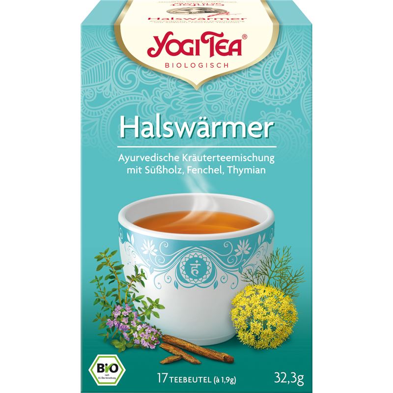YOGI TEA Halswärmer Tee 17 Btl 1.8 g