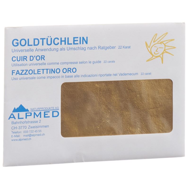ALPMED Goldtüchlein