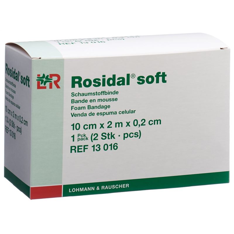 ROSIDAL soft Schaumstoffbin 2.0mx10cmx0.2cm 2 Stk