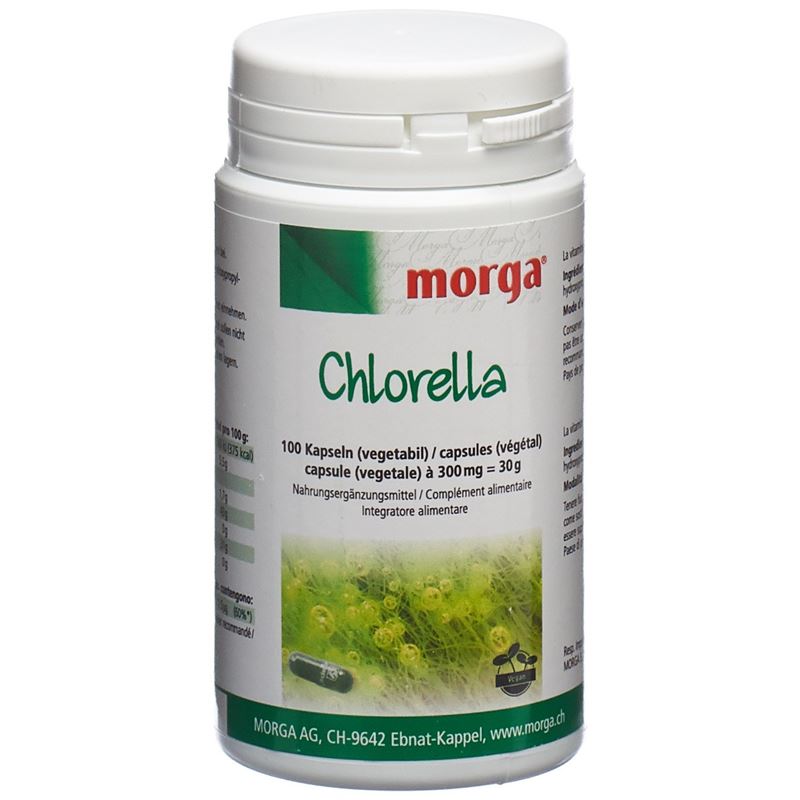 MORGA Chlorella Vegicaps 100 Stk