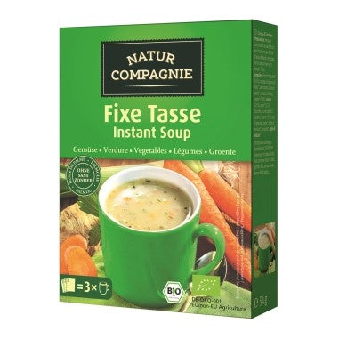 NATUR COMPAGNIE Instant Suppe Gemüse Bio 60 g
