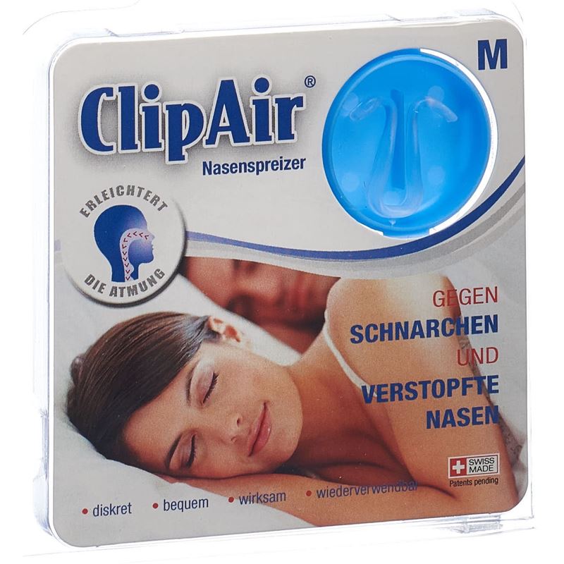 OSCIMED ClipAir Nasendilatator M für Schlaf