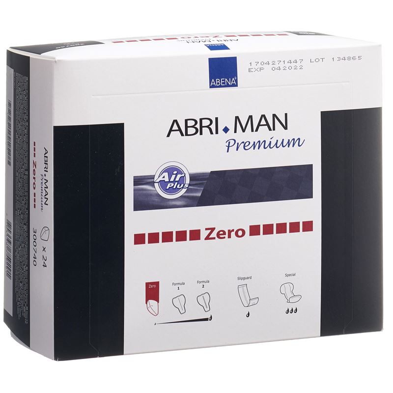 ABRI MAN ZERO Premium Inkontinenz Einlage 24 Stk